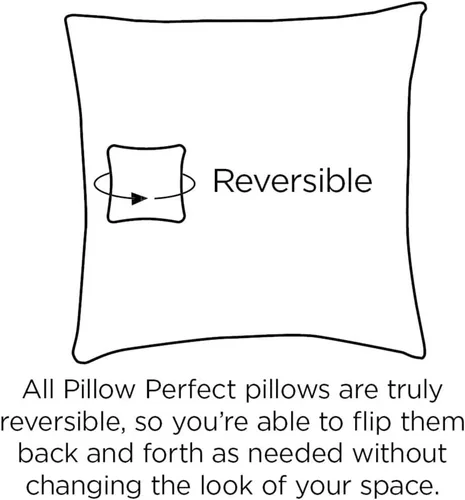Miniatura 4 de Pillow Perfect - Cojines lumbares color bermellón para exteriores e interiores