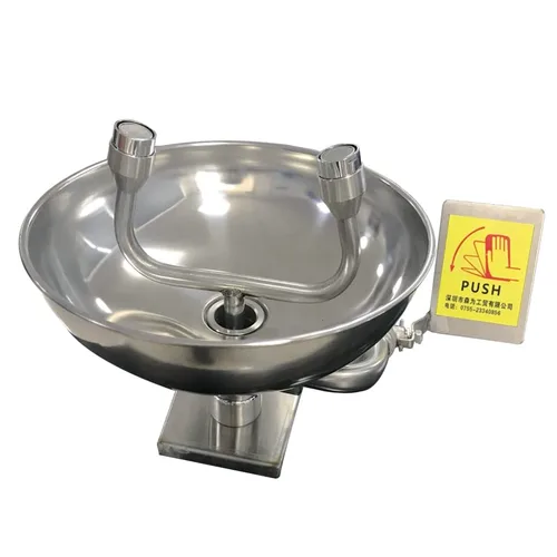 Miniatura 3 de Estación de lavado de ojos de emergencia de acero inoxidable para montaje en pared, 12-18L para lavado de ojos, lavado de ojos, equipo de seguridad