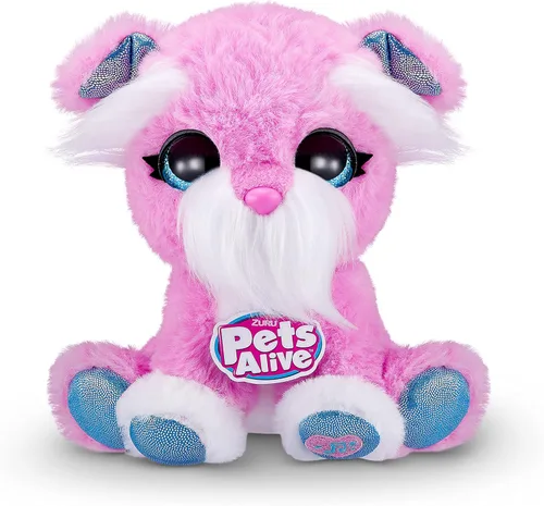Miniatura 2 de Pets Alive Pet Shop Surprise Serie 2 (cachorro) de ZURU, suave juguete de peluche interactivo electrónico, habla y repite (Speak and Repeat)