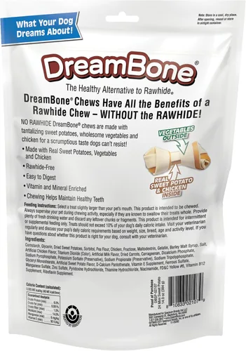 Miniatura 2 de DreamBone - Masticador para perros, de batata (24 unidades/paquete), Mini