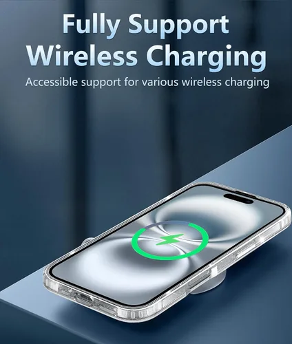 Miniatura 921 de FNTCASE Funda para iPhone 13 Pro-Max: Fundas magnéticas transparentes compatibles con Magsafe Slim anti amarillamiento protección contra caídas