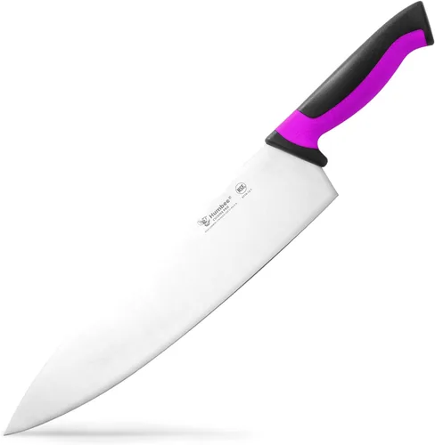 Miniatura 20 de Cuchillo de chef de 12 pulgadas, hoja de acero inoxidable de alto carbono certificada NSF – Mango ergonómico codificado por colores, cuchillo