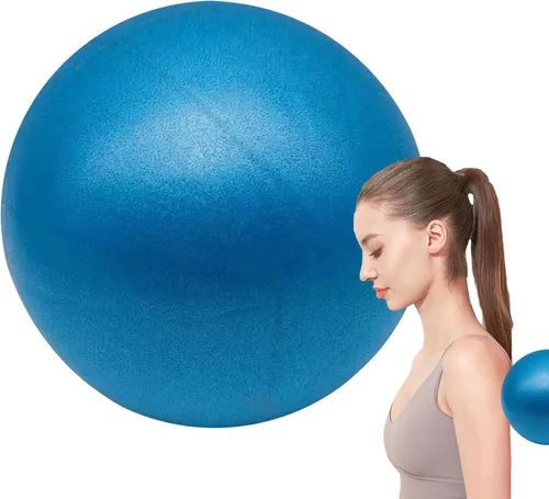 Miniatura 6 de Pelota de pilates – Pequeña pelota inflable de gimnasio para fitness Equipo de yoga para entrenamiento de muslos, piernas, brazos, abdomen