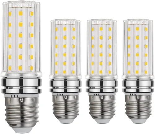 Miniatura 11 de BOGAO Bombilla LED E26, bombillas LED blancas de 12 W 6000 K, equivalente a 80-100 W, base E26, 1200 lúmenes (paquete de 4 blanco)