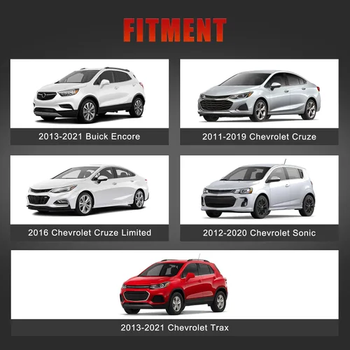Miniatura 3 de Turbocompresor de 1.4 L con kits de instalación completos compatibles con Buick Encore 2013-2021 Chevy Chevrolet Cruze 2011-2015 Sonic 2012-2020