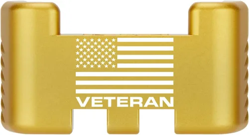 Miniatura 121 de NDZ Performance Placa trasera de aluminio con asistencia deslizante para Glock 1-5 Glock 17 19 19 19 x 22 23 24 26 27 31 32 33 34 35 45 47 49, Rojo
