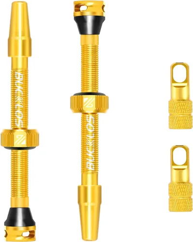 Miniatura 29 de BUCKLOS Vástago de válvula Presta sin cámara 40/44/55/60/65/80/100 mm, kit de vástago de válvula con herramienta de extracción de núcleo para Varios