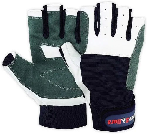 Miniatura 11 de MRX - Guantes de vela para hombres y mujeres, agarre de 3/4 dedos, ideales para vela, yate, remo, kayak, pesca, deportes acuáticos