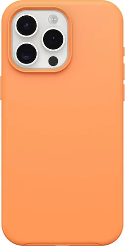 Miniatura 8 de OtterBox Funda transparente para iPhone 15 Pro MAX (solamente) de la serie Symmetry (transparente), se ajusta a MagSafe, ultra suave, bordes