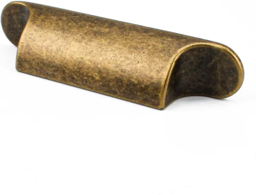 RZDEAL Paquete de 4 tiradores de gabinete de aleación de zinc retro antiguos, centros de agujeros de 3 pulgadas para manijas de armario de cocina,