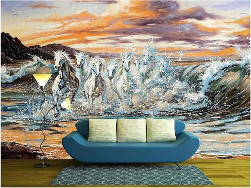 Miniatura 18 de wall26 - Mural adhesivo decorativo para pared (tamaño grande), WMR-WP-X-DD51-66x24x4