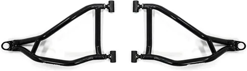 Miniatura 3 de SuperATV Brazos en A de alta distancia para Polaris RZR XP 1000 / XP 4 1000 2014-2023 Rojo Brazos inferiores ajustables Espacio libre
