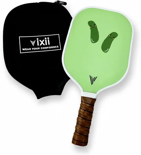 Miniatura 14 de Paletas de pickleball de fibra de carbono con cojín cómodo agarre de paleta de polipropileno con núcleo de panal de abeja de agarre ligero Rosa