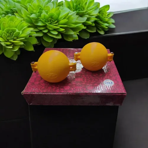 Miniatura 8 de Prasad - Cuchara de barro, molde de plástico para herramientas de cocina, cuchara de molde, color amarillo (paquete de 2)
