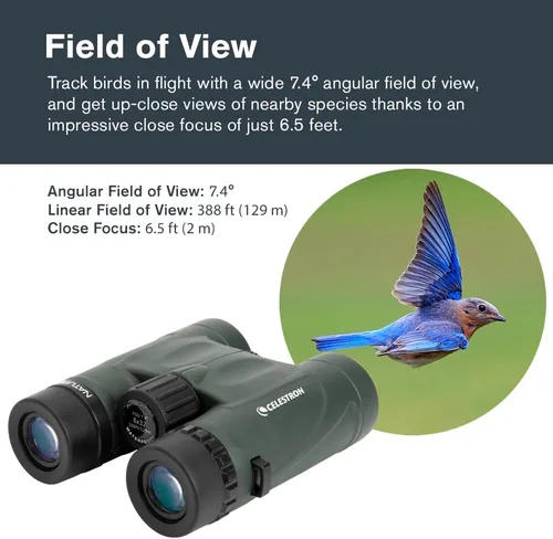 Miniatura 5 de Binoculares Nature DX, de Celestron 71328, color verde militar