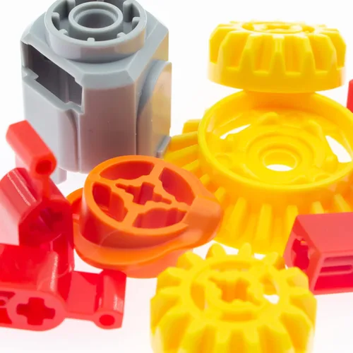Miniatura 3 de ASTEM 836 piezas Technic - Partes de construcción técnica MOC - Vehículos técnicos - Engranajes - Lotes técnicos - Paquete a granel - Juguetes