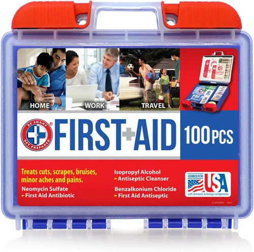 Miniatura 5 de Apollo Tools Original - Juego de herramientas para el hogar de 39 piezas en caja de herramientas y sé inteligente, prepárate, kit de primeros