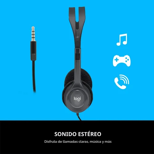 Miniatura 2 de Logitech - Audífonos estéreo H111.