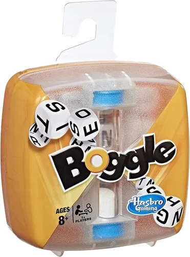 Miniatura 4 de Hasbro Gaming Boggle Classic Game Juegos de búsqueda de palabras Edades 8+ 1 o más jugadores Tamaño portátil para viajes Divertidos
