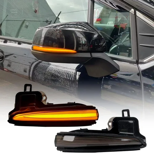 Luces secuenciales para espejos laterales para Toyota Tacoma 2016-2023 RAV4 2019-2023 Highlander 2020 2021 Sienna Platinum 2022 2023 2024 Corolla