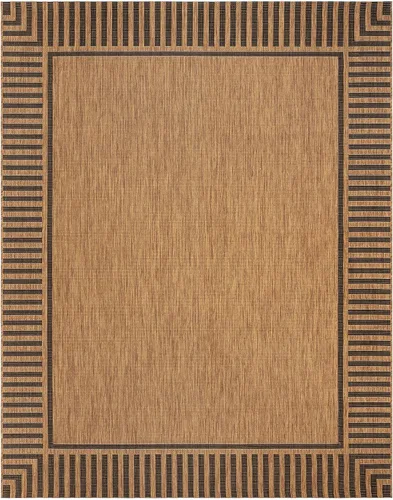 Miniatura 35 de Gertmenian Alfombra de Área Clásica de Tejido Plano para Interiores y Exteriores, Alfombra Resistente a Manchas y Rayos UV, Terraza, Patio, Junto a