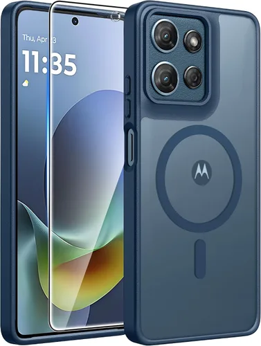 Miniatura 290 de FNTCASE - Funda para iPhone 16 Pro: magnética, mate, translúcida, de grado militar, protectora contra caídas, resistente, fina, duradera y a prueba