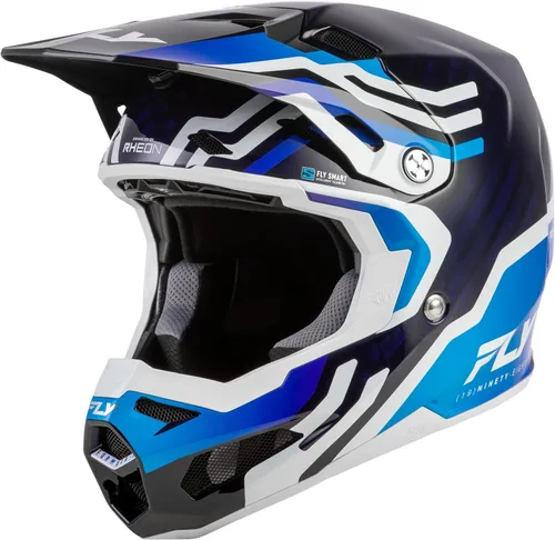 Miniatura 9 de FLY Racing Casco juvenil Formula S Carbon Byte MX - Aprobado por ECE/DOT, carcasa de carbono, equipo de protección avanzada para motocross, juvenil L