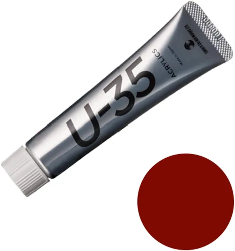 Miniatura 2 de U-35 Red Oxide 0.7 fl oz (20 ml) Same Color Set of 3 652 Turner ACRYLICS Acrylic Paint