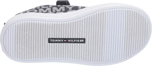 Miniatura 4 de Tommy Hilfiger Unisex-Niño Niños Th Iconic Court Logo Ps Sneaker