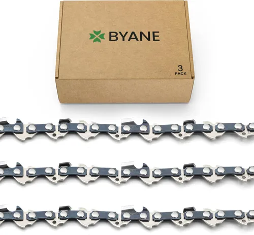 Miniatura 28 de BYANE Cadena de motosierra mini de 6 pulgadas, versión nueva 2024, 6 pulgadas 1/4" de paso LP, calibre.043 pulgadas, 37 eslabones de transmisión, se