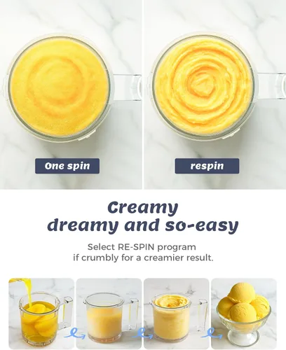 Miniatura 5 de Alcarin Máquina para hacer helados con 3 pintas (no congelador) Slushie Casero Gelato Yogurt Sorbet Máquina de golosinas congeladas 10 Programa