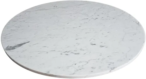 Miniatura 10 de Bandeja Giratoria de Mármol Lazy Susan Bandeja Rotatoria Plato para Servir Grande Centro de Mesa para Comedor - 20 Pulgadas
