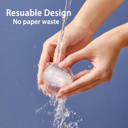 Miniatura 4 de Rodillo de pelusa reutilizable lavable con gel para pelo de mascotas, Tecogue removedor portátil de pelo de perros y gatos para ropa, lavanderías