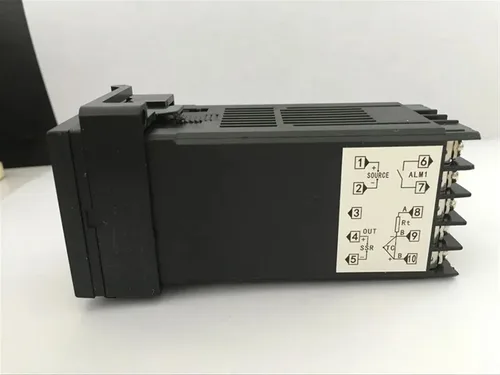 Miniatura 2 de Controlador de control de temperatura digital Termopar REX-C100FK02-V*an/V*EN Salida SSR REX-C100FK02-M*an/M*EN Salida de relé (REX-C100FK02-MAN)
