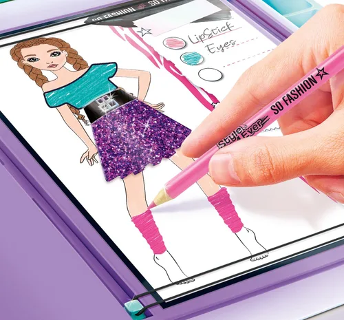 Miniatura 10 de Canal Toys Estilo 4 Ever - Estudio de diseñador de moda - Dibujo de moda - a partir de 6 años - OFG 276, blanco