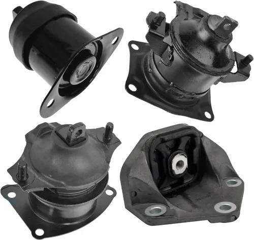 Miniatura 10 de TRQ Kit de montaje del motor de transmisión del motor Juego de 4 piezas para Captiva Sport Equinox Terrain 2.4L