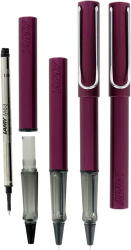 Miniatura 6 de Lamy Unisex AL Star Bolígrafo Rollerball Aluminio - Morado Oscuro