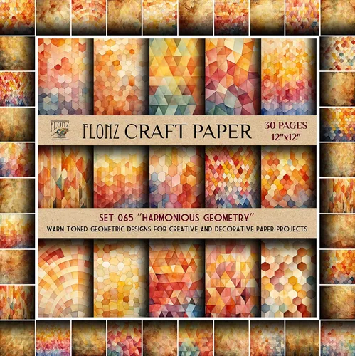 Miniatura 9 de Papel para álbum de recortes (30 páginas 30 x 30 cm) Meadow Bliss: margaritas vibrantes y encantadores patrones florales inspirados en prados