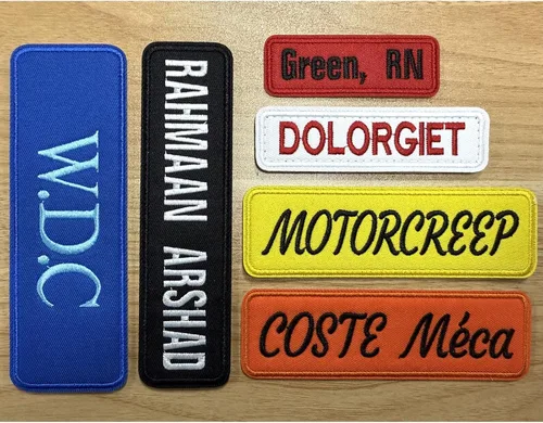 Miniatura 4 de Parches personalizados con nombre, 2 insignias tácticas bordadas militares, parche personalizado para arnés de perro para chaquetas, mochilas