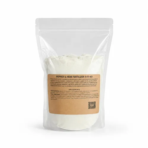 Miniatura 8 de Greenway Biotech, Inc. Fertilizante de pimienta y hierbas 11-11-40 en polvo - Soluble en agua con micronutrientes quelados para pimientos picantes