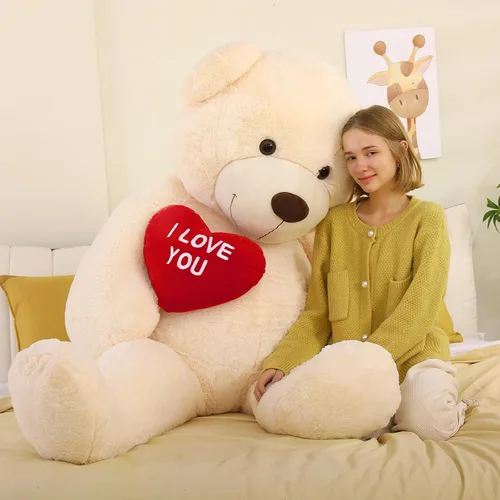 Miniatura 24 de Tezituor Oso de Peluche Marrón Beige de 24 Pulgadas - Juguetes de Oso de Peluche para Niños y Niñas
