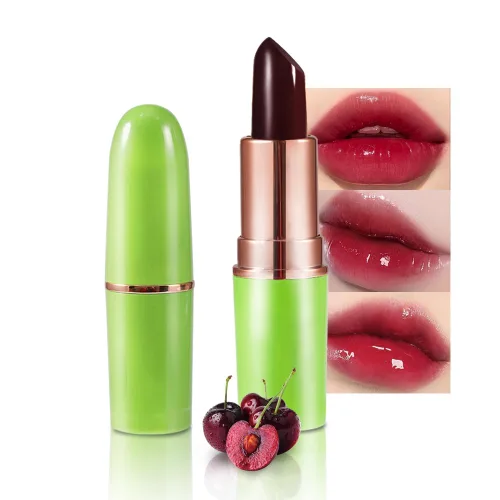 Miniatura 11 de BINGBRUSH PH Mood Peach - Juego de pintalabios que cambian de color, bálsamo labial y brillo de larga duración (03# Coral Kiss, 1 unidad