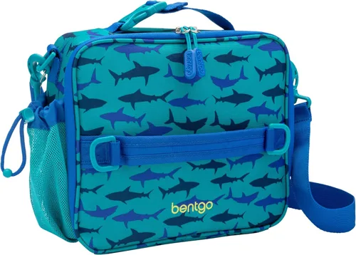 Bolsa de almuerzo para niños Bentgo - Bolsa de almuerzo duradera, de doble aislamiento para niños de 3 años en adelante; contiene lonchera, botella