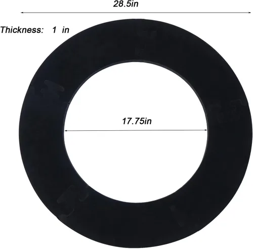 Miniatura 3 de Protector de pared para tablero de dardos, 5 piezas, tablero de dardos de corcho, envolvente de pared