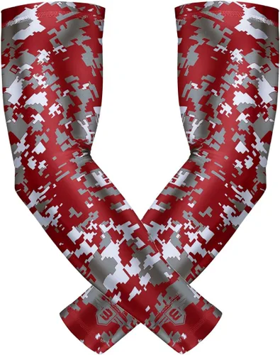 Miniatura 17 de Bucwild Sports Baseball Arm Sleeve - Youth & Adult 1 Pair - Football Basketball Cycling Tennis Bandera de EE.UU