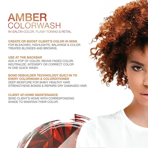 Miniatura 2 de Celeb Luxury Colorwash Color Depositing Shampoo - Color Refresher, Vegan Hair Dye, Bondfix Bond Rebuilder, Viral and Gem Lites Ámbar