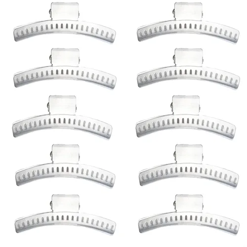 Miniatura 5 de Clips de ajuste de onda de mariposa de aluminio - Juego de 10 - 2" Marcel Wave Clips