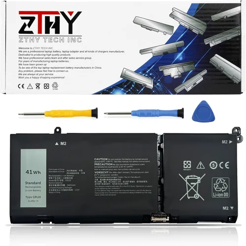 Batería G91J0 de 41 Wh, reemplazo de 3 celdas para Dell Latitude 3320 3330 3420 3520 Inspiron 3510 3511 3515 3521 3525 3530 3535 5320 5310 5330 5411