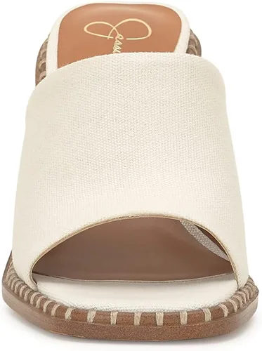Miniatura 2 de Jessica Simpson Womens Lendrila Leather Slip-On Heels