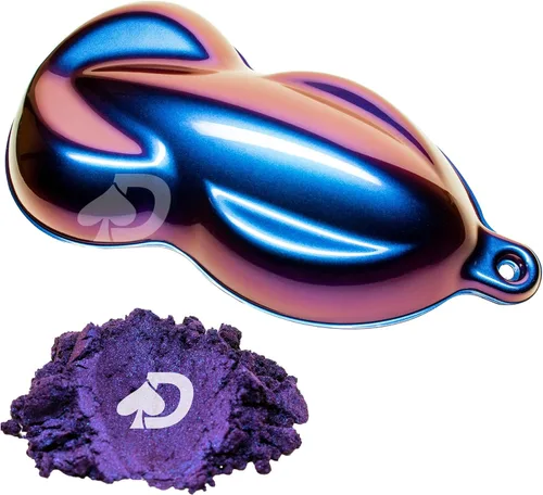 Miniatura 22 de 0.18 oz Arson SuperShift Pearl Polvo de mica camaleón intenso Pigmento de cambio de color para pintura Pigmento camaleón para pintura Polvo